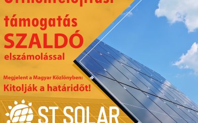 Otthonfelújítási támogatás SZALDÓ elszámolással!